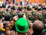 St. Patrick's day parade in Dublin, Ireland